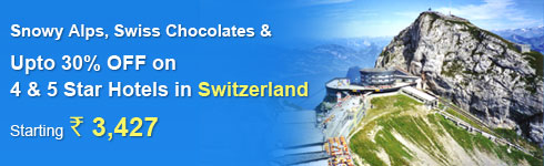 Upto 30% OFF on 4 & 5 Star Hotels